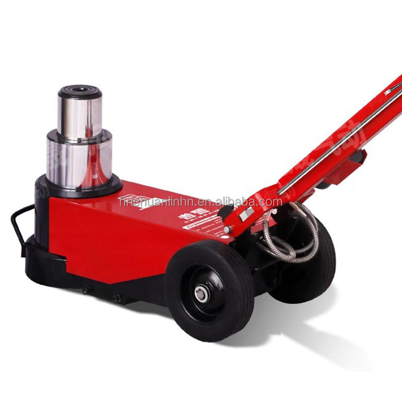 New pneumatic horizontal jack 50 tons auto repair dedicated heavy-duty folding hydraulic electric jack