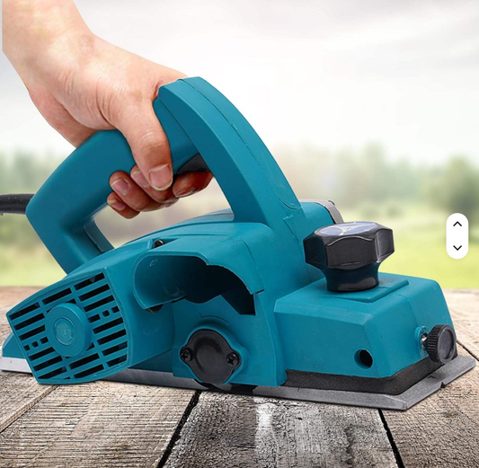 Electric Planer Portable Industrial Wood Planing Machine 1900B Hand Planer for Working with Wooden Materials