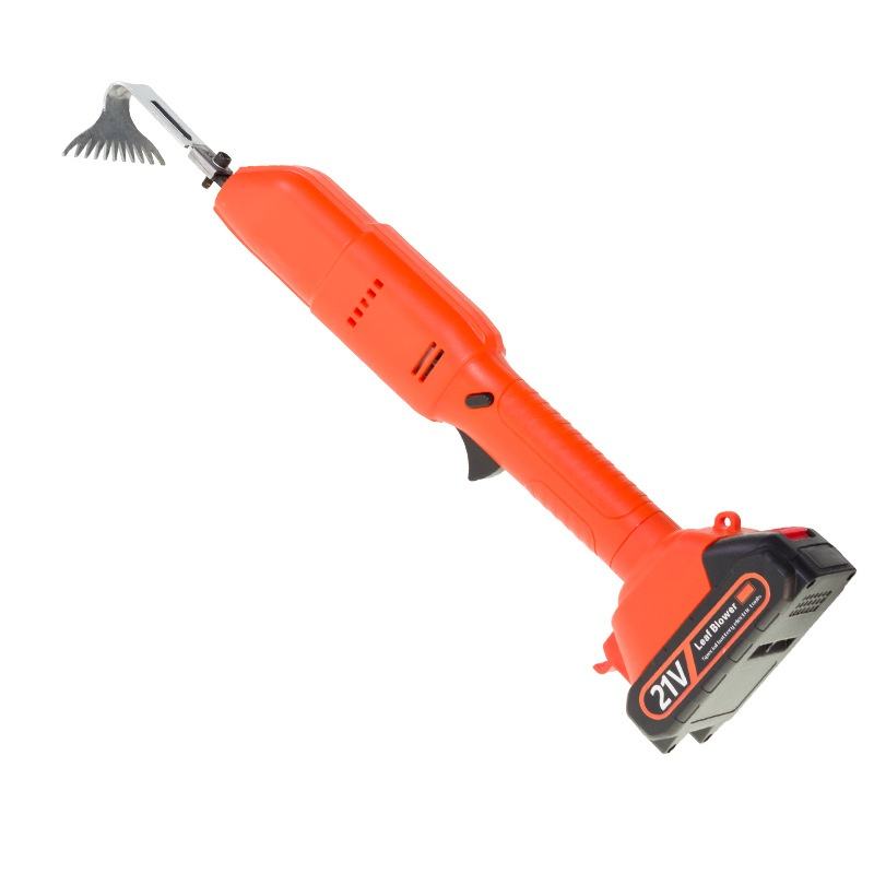 Lithium-Ion Handheld Micro Tiller — Small Electric Rotary Cultivator for Garden Bonsai, Flower Beds & Farm Weeding