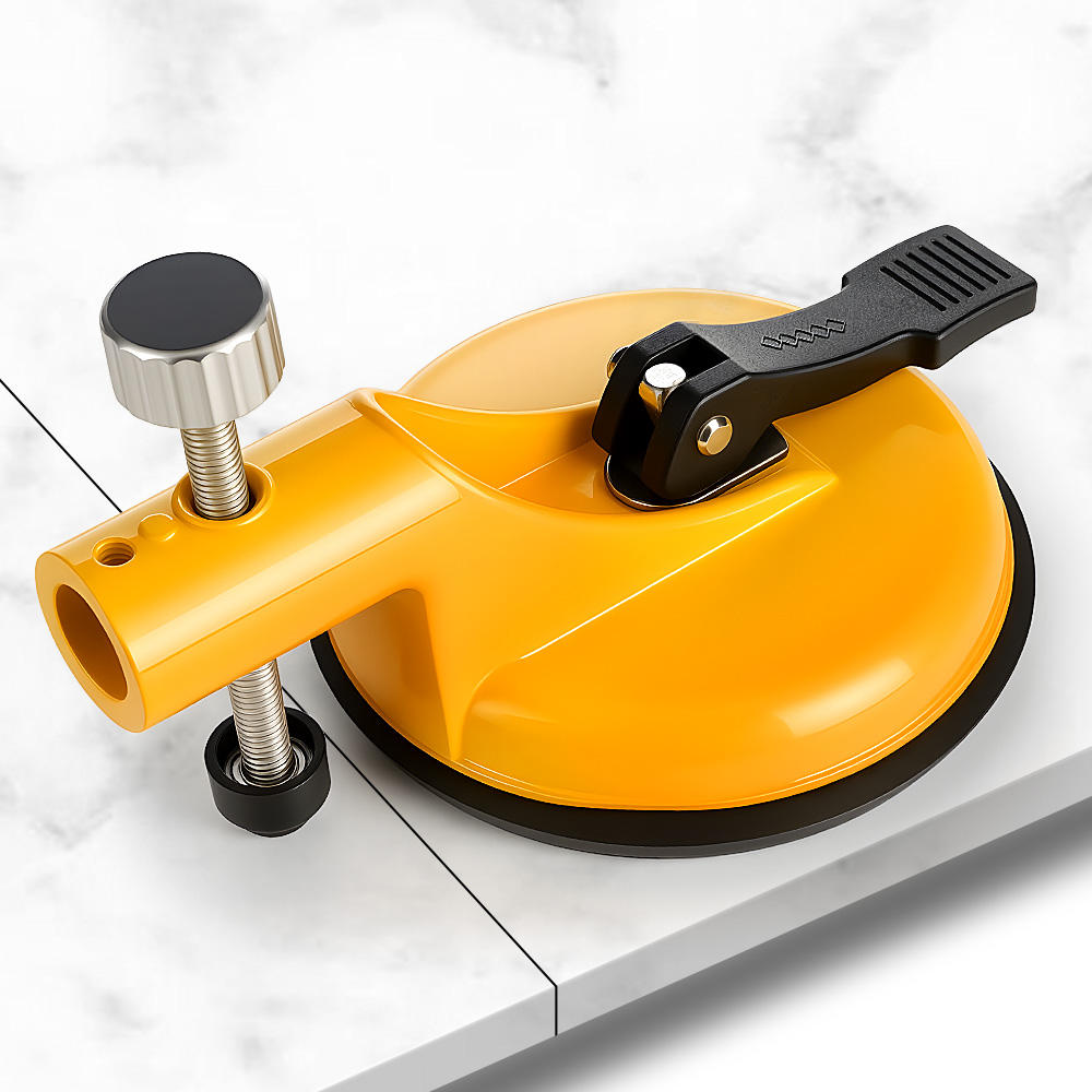 Powerful Vacuum Suction Cup - Manual Tile Leveler Tool for Marble Glass Rock Slabs Smooth Surface Installation Jointing & Fixing