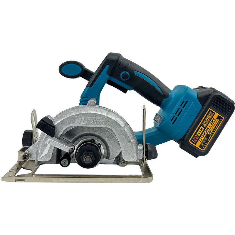 Woodworking Circular Saw Brushless Lithium-Ion Portable Model Professional Grooving Push Saw Stone & Wood Cutting Saw