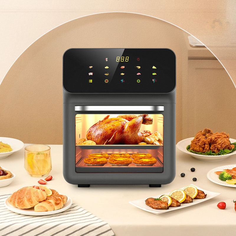 Household Intelligent Fully-Automatic Air Fryer Large-Capacity Visible Multi-Functional Oven