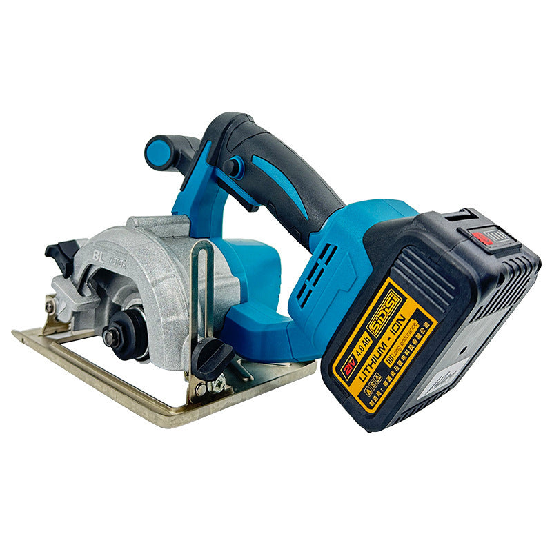 Woodworking Circular Saw Brushless Lithium-Ion Portable Model Professional Grooving Push Saw Stone & Wood Cutting Saw