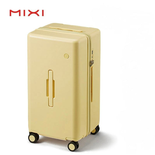 20-inch new stylish striped luggage, a popular design among influencers, multi-functional and thickened.