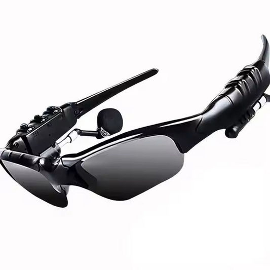 Bluetooth sunglasses with built-in headphones for listening to music, making calls, and navigation; polarized lenses; wireless earphones; men's sunglasses, ideal for driving.
