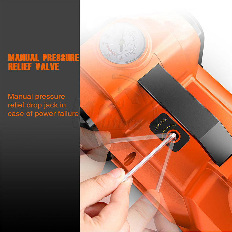 12V Multi-function Electric Hydraulic Jack Car Repair Tool Horizontal Air Pump Electric Wrench