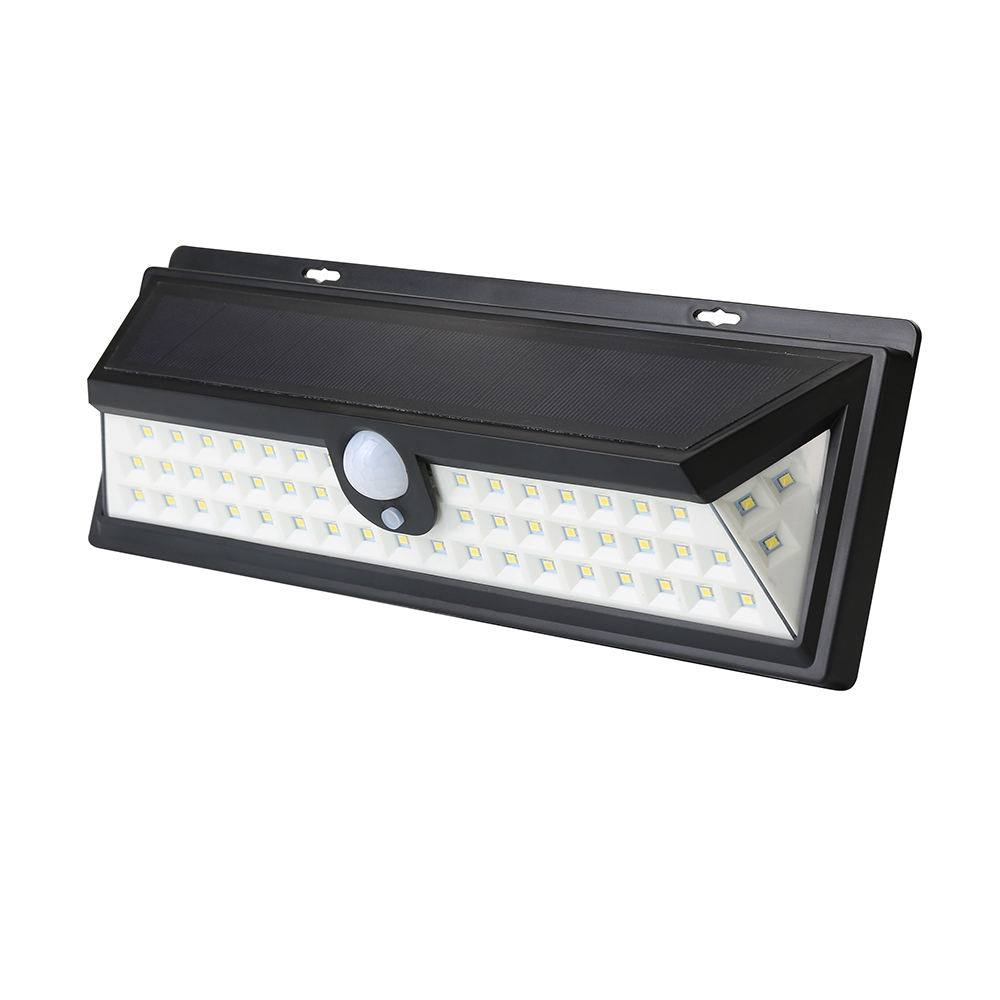 Solar Wall Lamp, Three-Sided Wall Light XY003: 118 LED Human Body Induction Home Garden Light, Outdoor Lighting, Waterproof Courtyard Garden Pathway Lamp