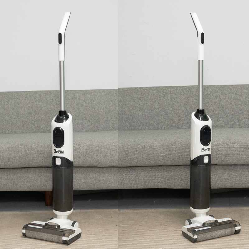 Intelligent floor cleaning machine - Home-use fully automatic sweeping, vacuuming and mopping machine in one unit