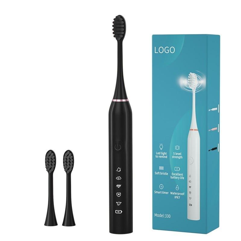 HOT Electric Travel Toothbrush Household USB Rechargeable 6 Positions Intelligent Adult Toothbrush With Soft Bristles