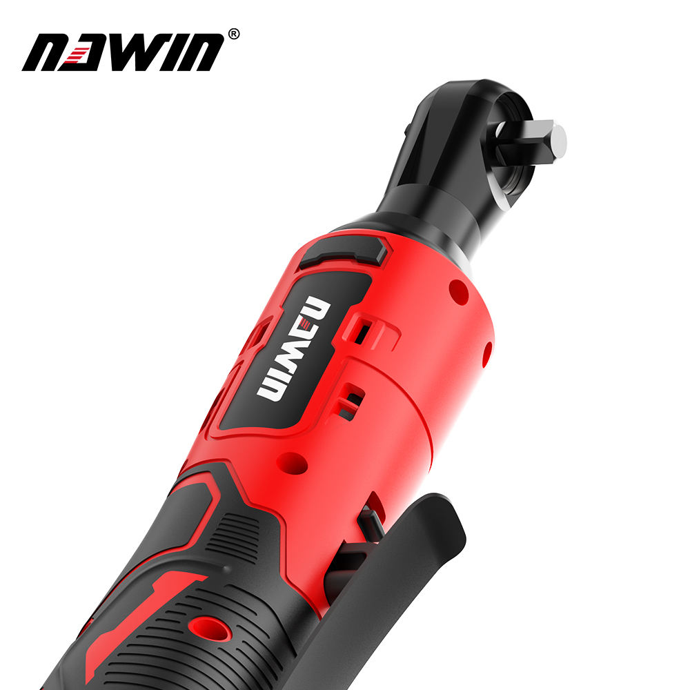 Lithium-powered ratchet wrench angle 90 degrees fast right angle rechargeable truss stage tool 21V electric wrench