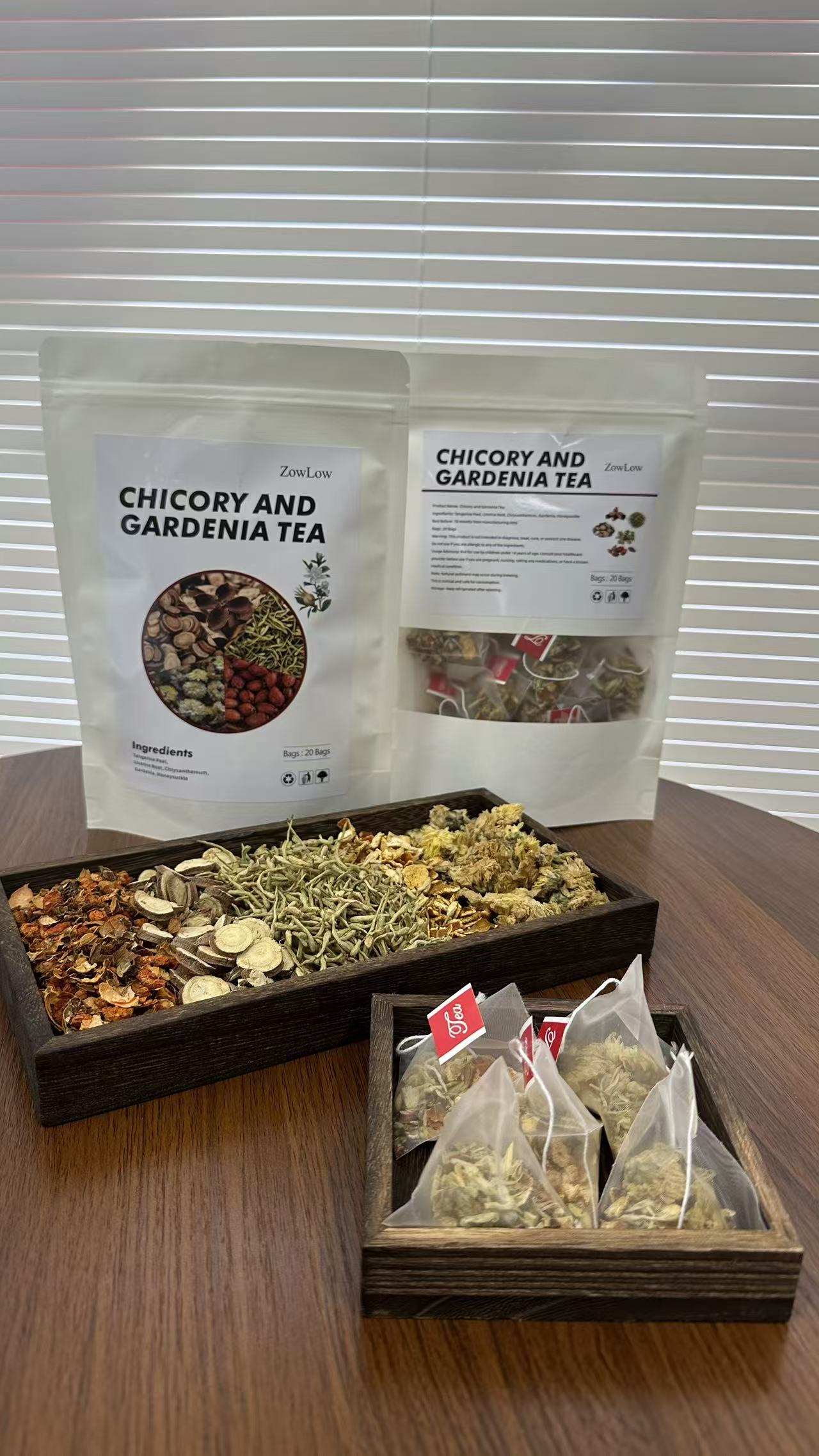Chicory and Gardenia Tea・Herbal Wellness Tea for Daily Use