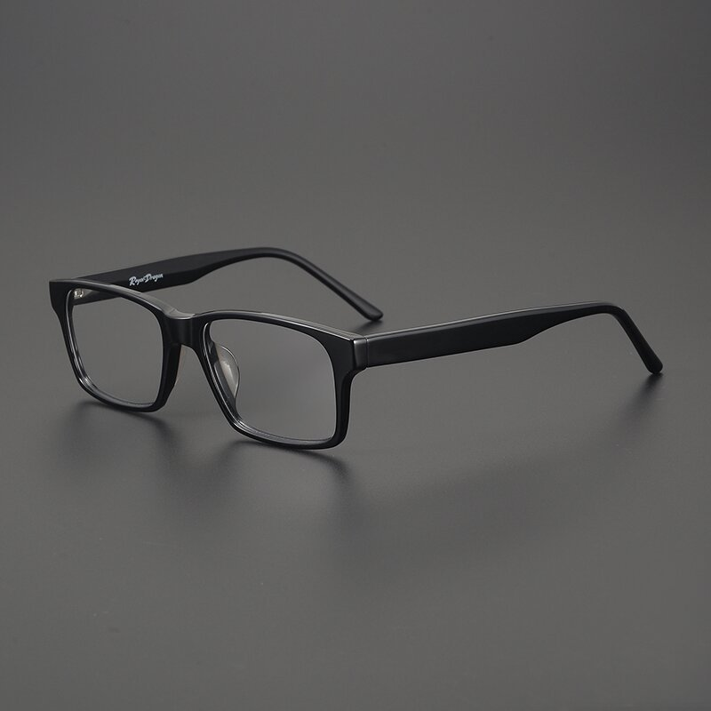 Retro-style acetate frame reading glasses for men and women, available in prescriptions from +1.00 to +3.50, high-end brand, anti-fatigue, blue light blocking.