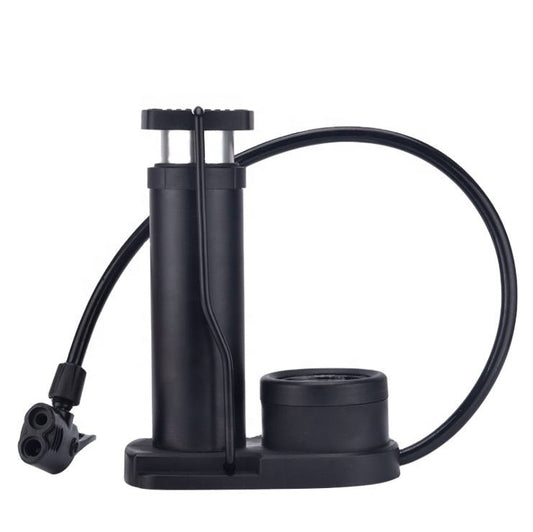 Foot-Operated High-Pressure Portable Air Pump — Universal Inflator for Basketballs, Bicycles, Electric Scooters, and Cars