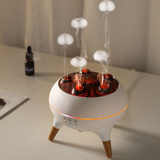 New Dynamic Jellyfish Aroma Diffuser — 250ml Portable Ultrasonic Air Humidifier for Home