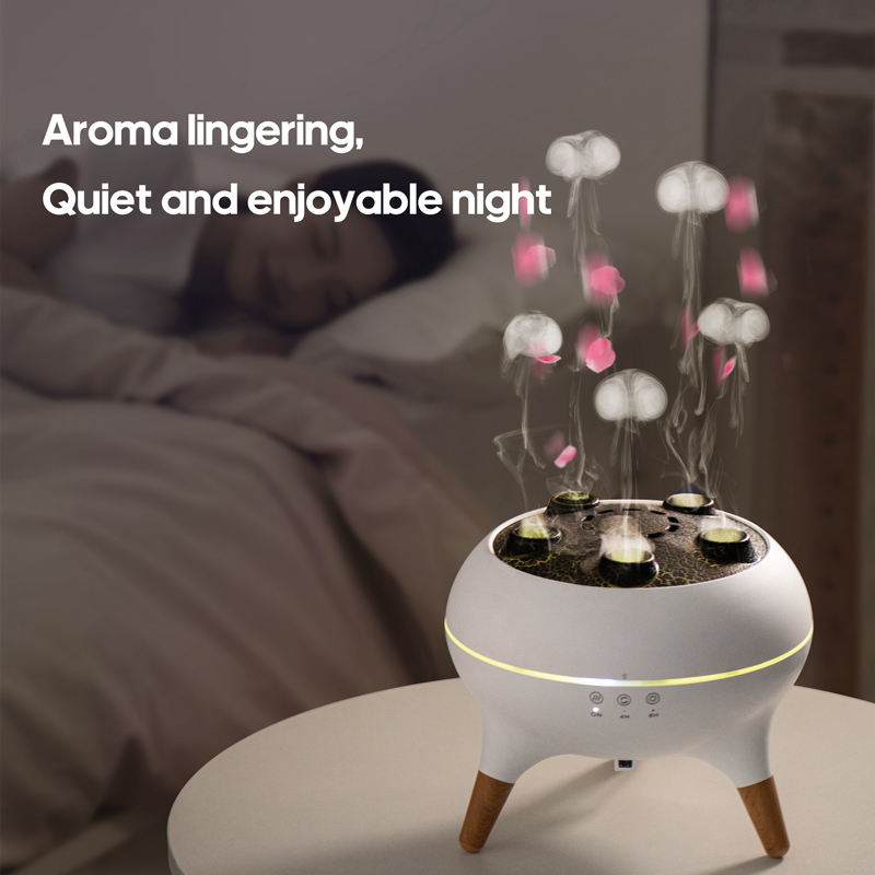 New Dynamic Jellyfish Aroma Diffuser — 250ml Portable Ultrasonic Air Humidifier for Home