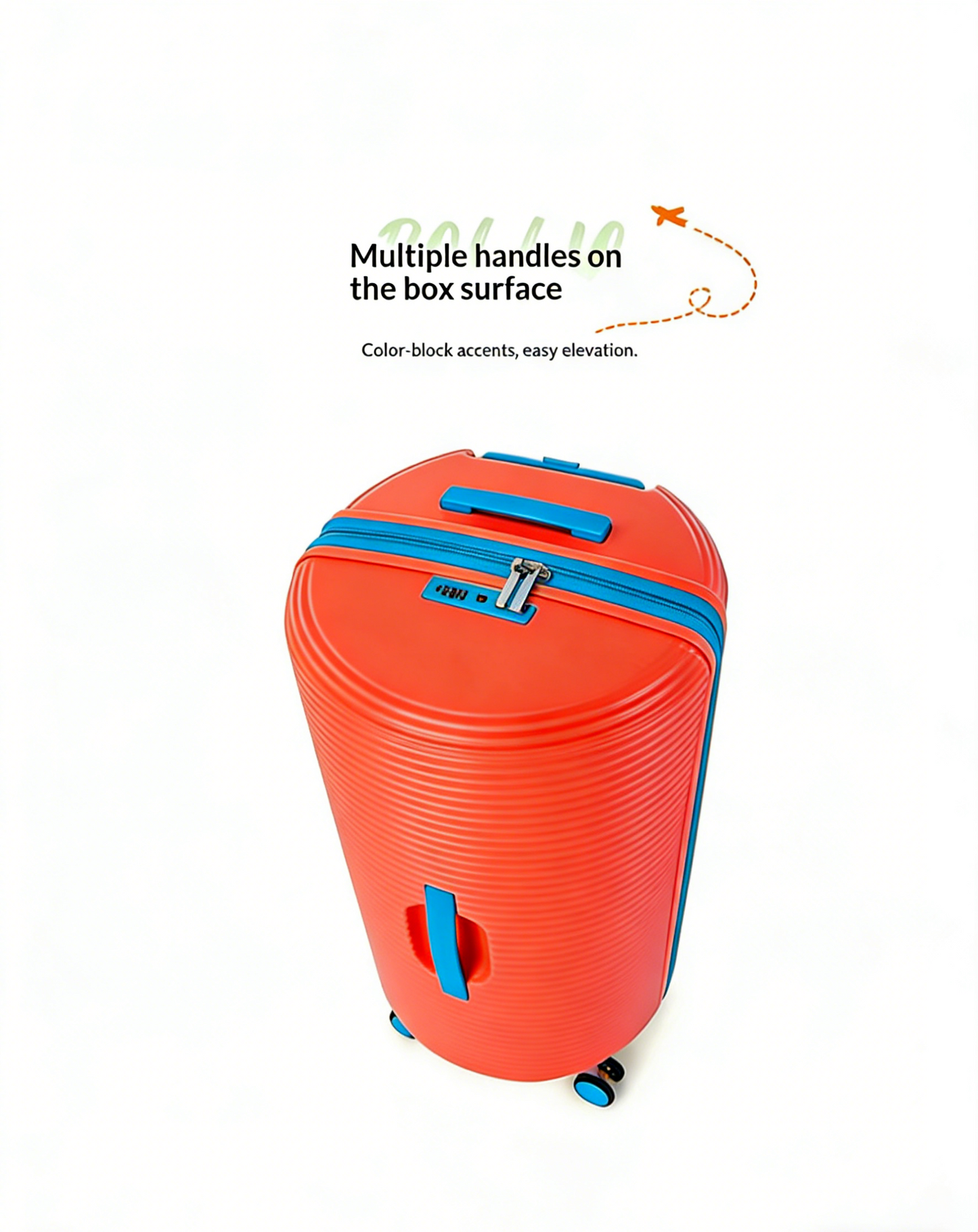 Compact Carry-On Luggage: Innovative Expandable Design, Large Capacity & Stylish