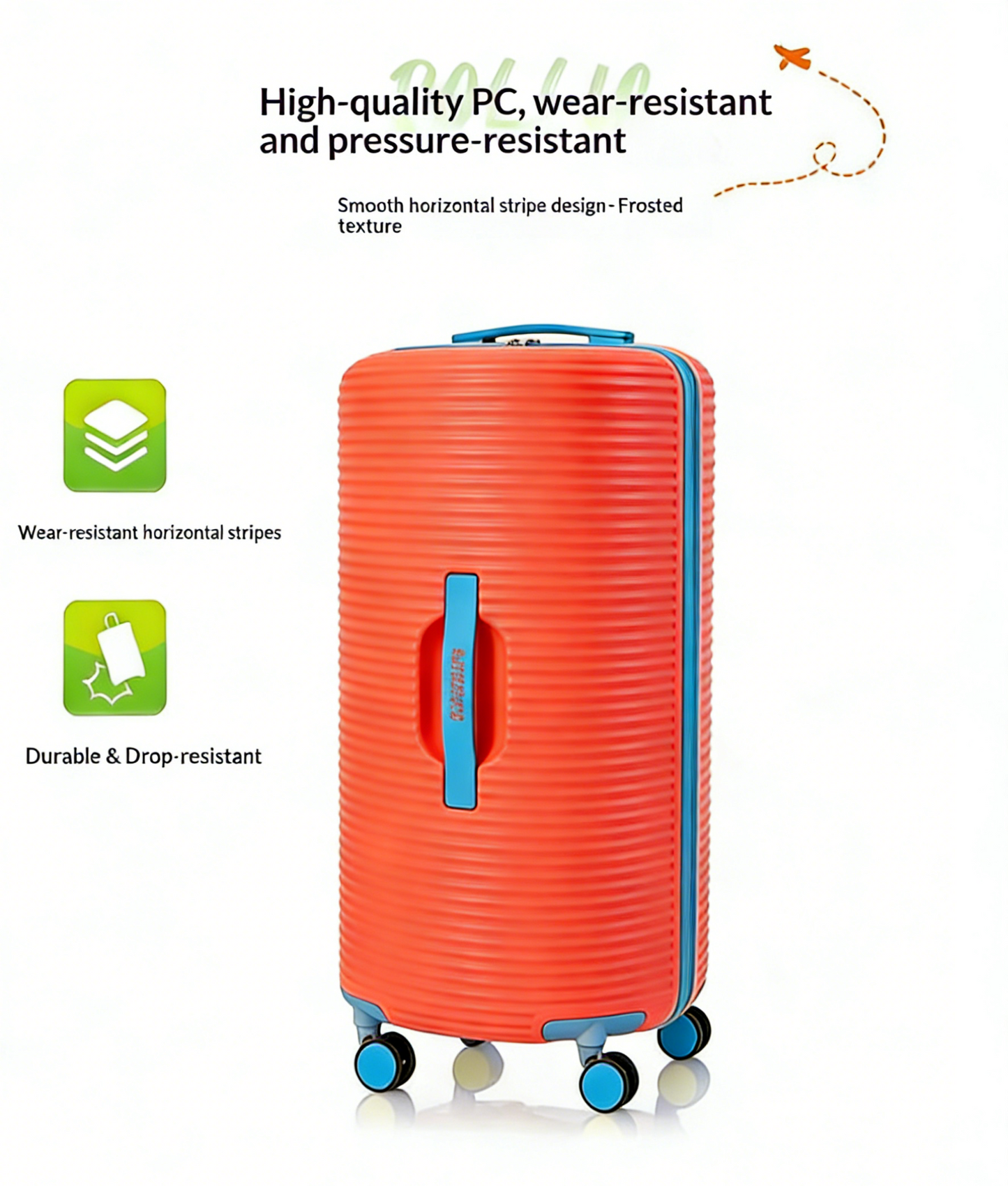 Compact Carry-On Luggage: Innovative Expandable Design, Large Capacity & Stylish