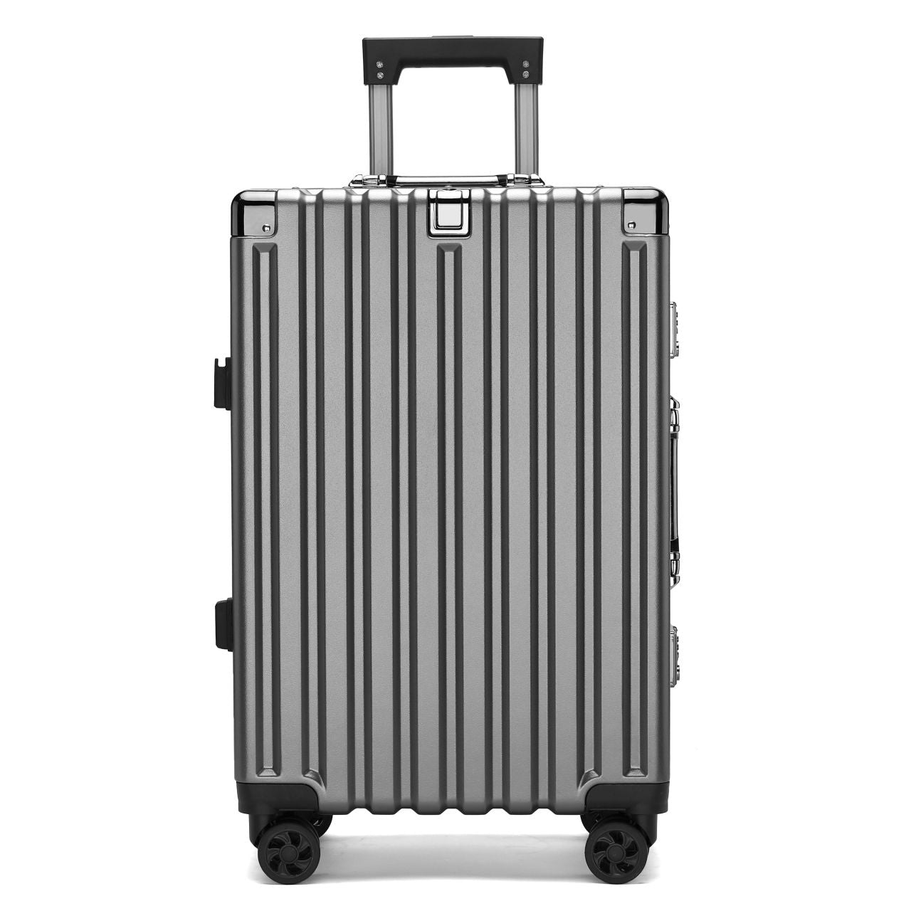 24 Inch PC Hard Shell Luggage, Aluminum Frame Travel Suitcase for Men Women & Students