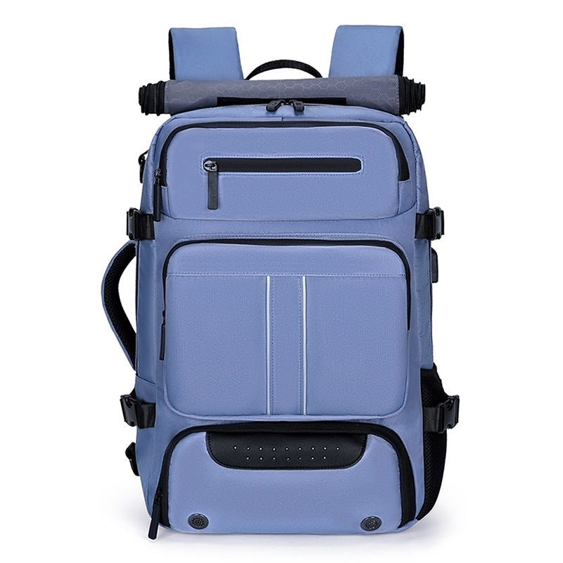 Business Style Laptop Backpack, Water-resistant Material, Large Capacity Bag for All Users
