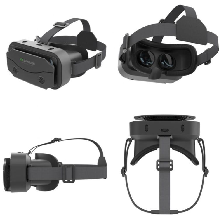 Headset-Style VR Glasses for Smartphones: 3D Movies, Games & Panoramic Virtual Reality — Stereoscopic 3D with Motion-Sensing
