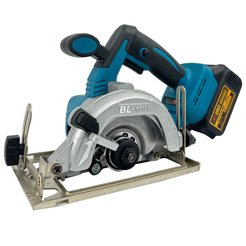 Woodworking Circular Saw Brushless Lithium-Ion Portable Model Professional Grooving Push Saw Stone & Wood Cutting Saw