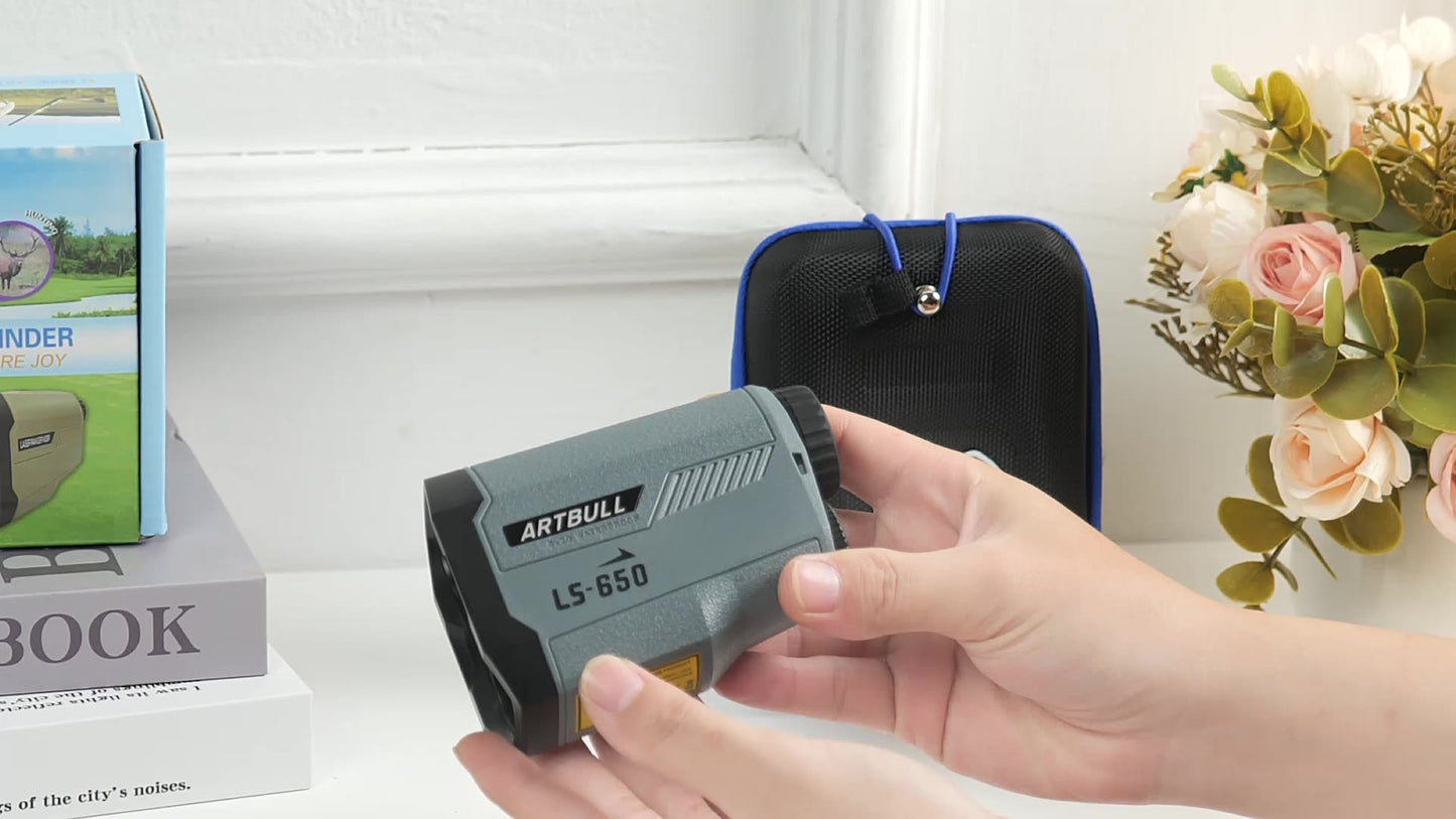 Laser rangefinder 5-650m telescope
